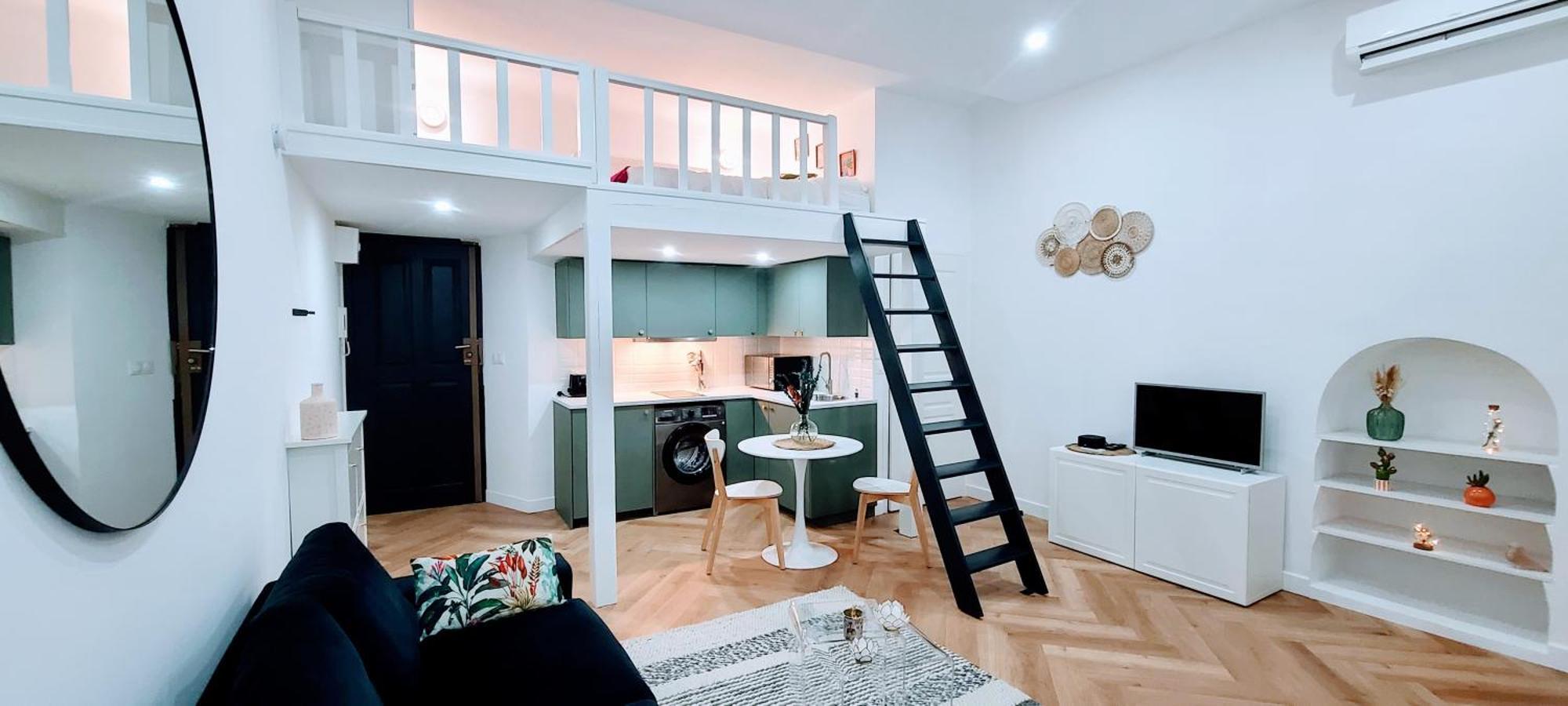 Elegant 4 Couchages Front De Clim Parking Privatif Wifi Apartment Nizza